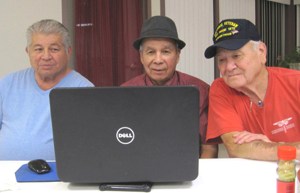 Joe Watashe, Jake Evans and Chuck McCombs